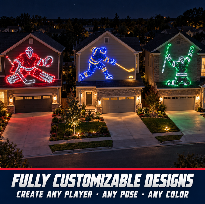 Custom Hockey LED Light