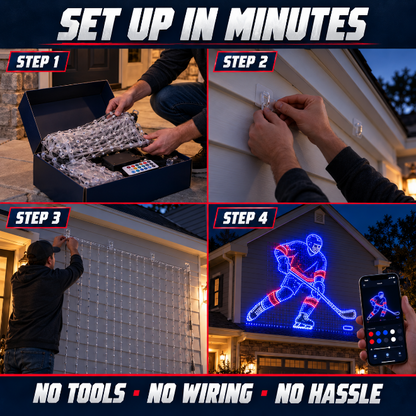 Custom Hockey LED Light